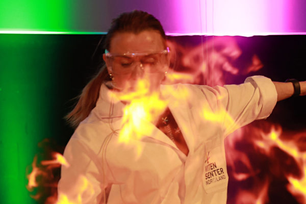 Vitenshow på Vitensenteret