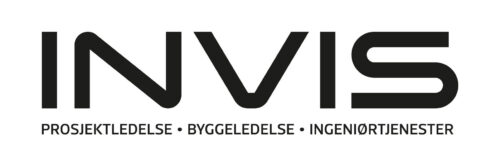 Logo for Industrivisualisering AS (INVIS) i svart.