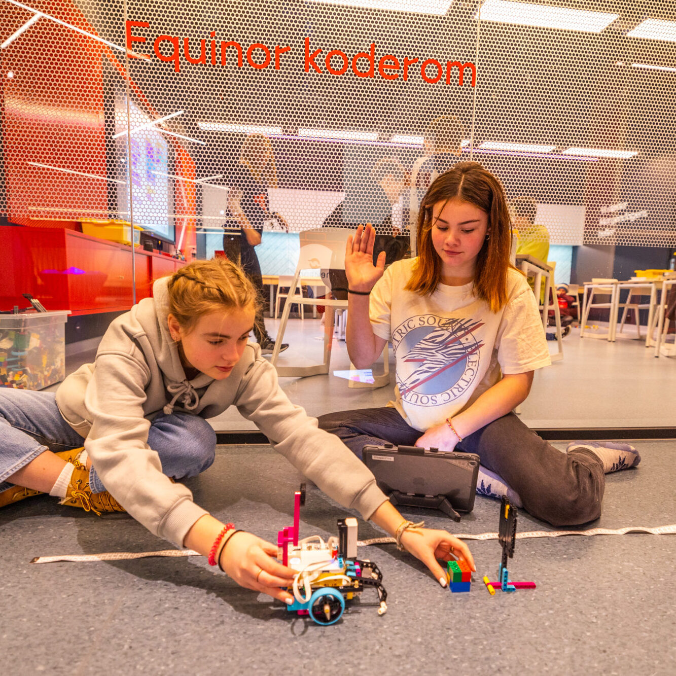 Undervisning på Koderom