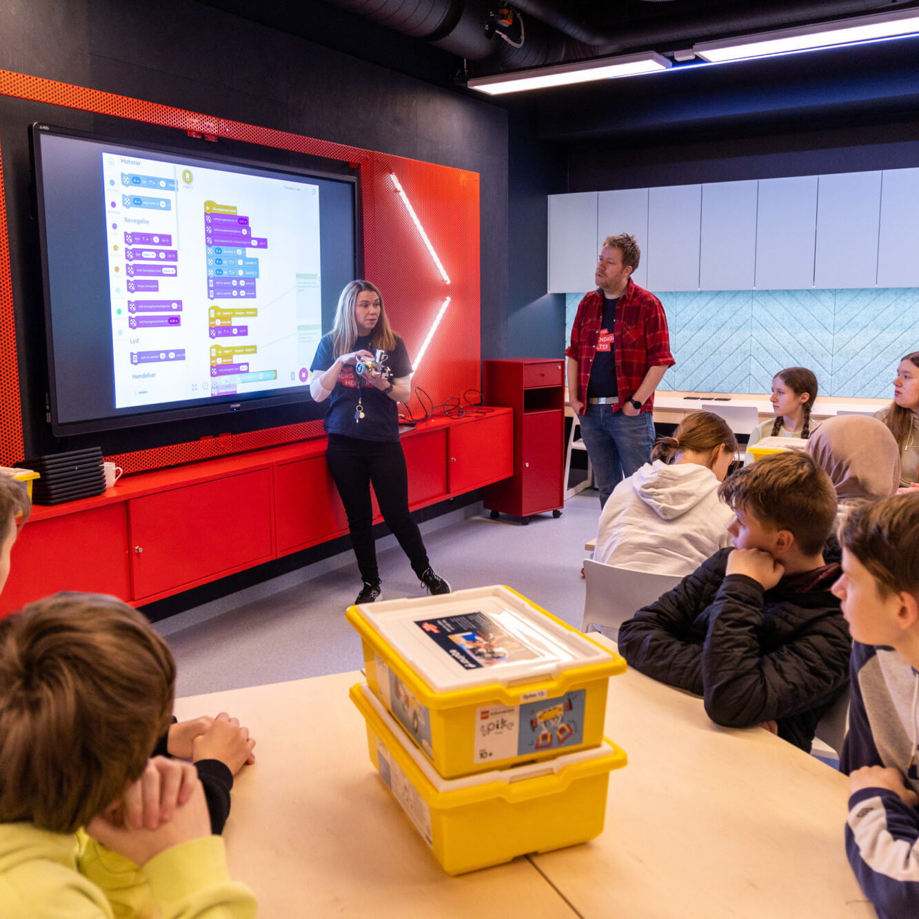 Undervisning på Koderom